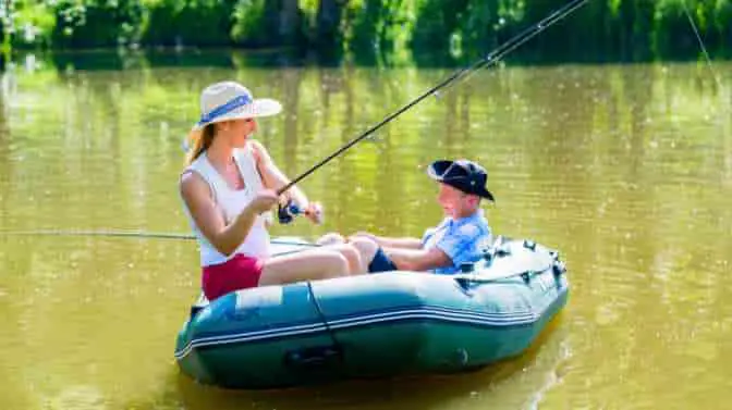 are inflatable kayaks good for fishing