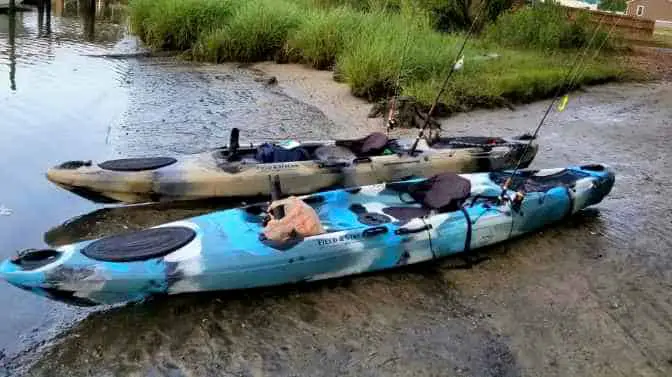 how much do fishing kayaks weigh