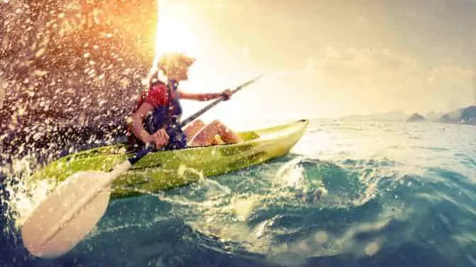 can you use a recreational kayak in the ocean