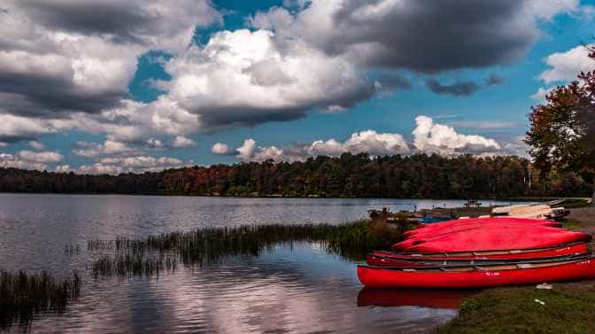 can you kayak at Ricketts Glen