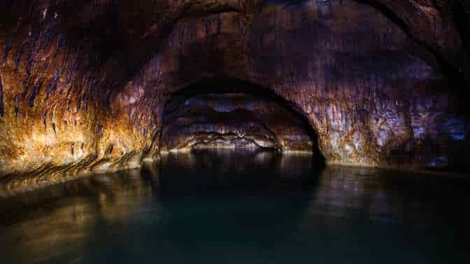 kayaking through Mammoth Cave National Park