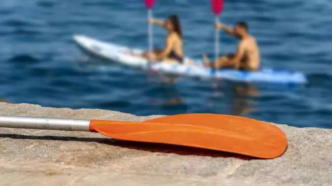 do aluminum kayak paddles float