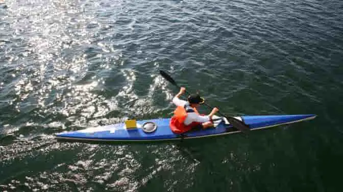 is it safe to sea kayak alone