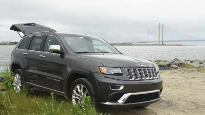 can a kayak fit in a Jeep Grand Cherokee