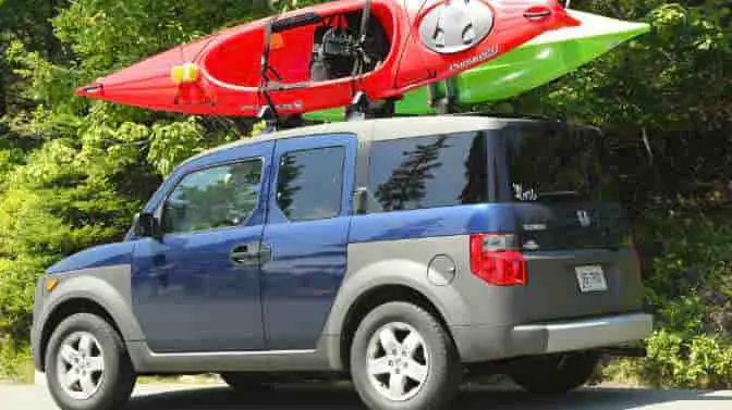can you go through a car wash with a kayak rack