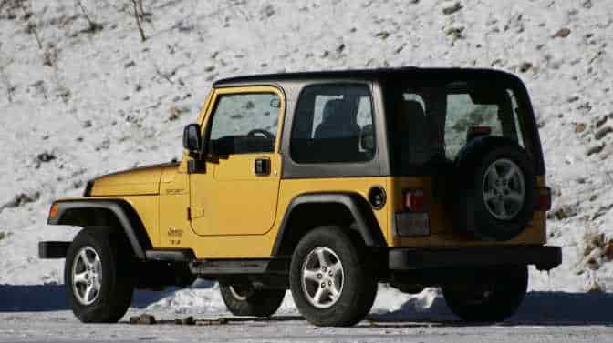 can you drive a jeep without doors in Pennsylvania